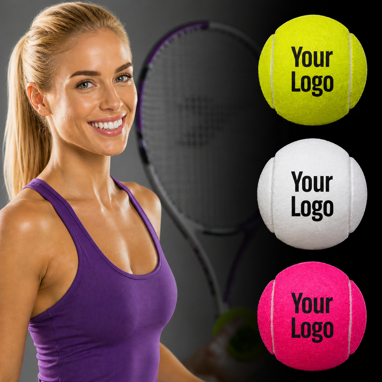 Individuelle Tennisbälle für Sportevents - tennisbaelle-bedrucken.com